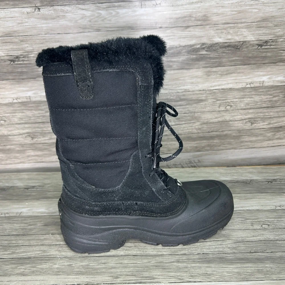 The North Face Chilkat Lace II Youth Girls 5 Waterproof Heatseeker Snow Boot